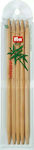 No7 Knitting needles Bamboo natural 100% Japanese (bamboo) 20cm PRYM 221218