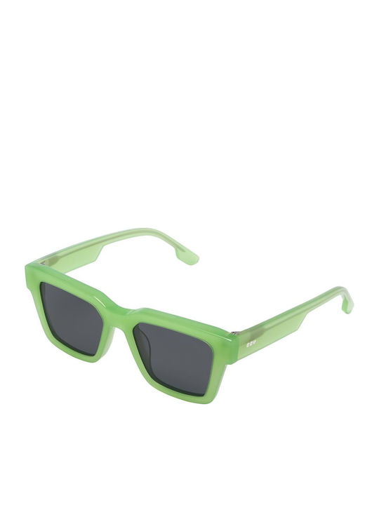 Komono Bob Men's Sunglasses with Green Plastic Frame KOM-S7906