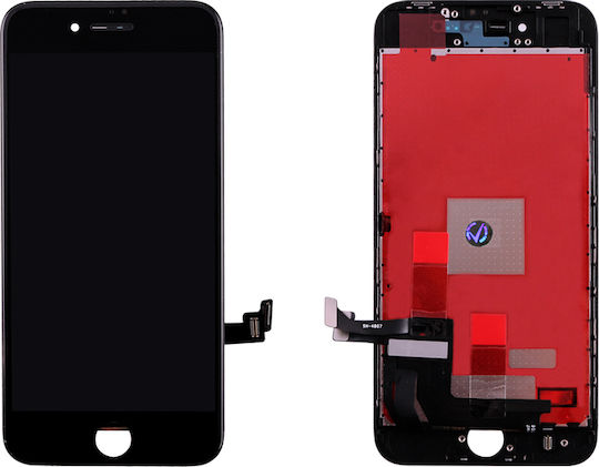 Screen with Touch Mechanism for iPhone 8 (Black)
