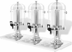 vidaXL Dozator Triplu De Băuturi Reci 3x8lt vidaXL Dozator Triplu De Băuturi Reci 3x8lt