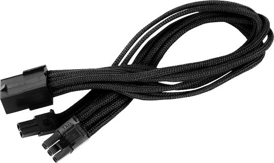 Silverstone 8-Pin PCIe - 6+2 Pin PCIe Cable 0.25m Μαύρο SST-PP07-PCIB