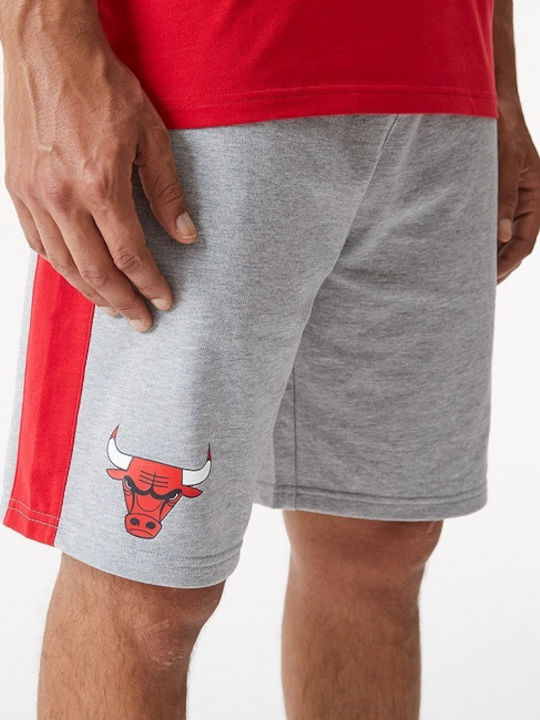 Chicago Bull Αθλητική Ανδρική Βερμούδα Γκρι