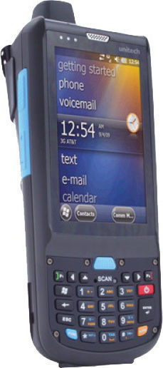 Unitech PA690 PDA με Δυνατότητα Ανάγνωσης 1D Barcodes