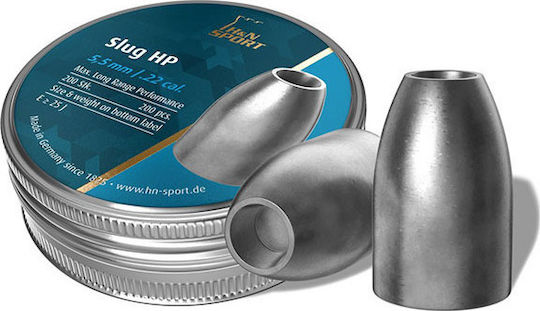 H&N Sport Slug HP Pellets Airgun 200pcs 18.5 Grains 200pcs