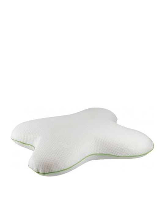 Alfa Care Butterfly Μαξιλάρι Ύπνου Latex Ανατομικό 48x50x14cm