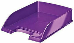 Leitz Filing Tray Metallic Wow Purple