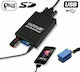 USB / MP3 Changer με Bluetooth 8 Pin Port