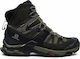 Salomon Quest 4 GTX Herren Wanderstiefel Wasserdicht mit Gore-Tex Membran Olive Night / Peat / Safari