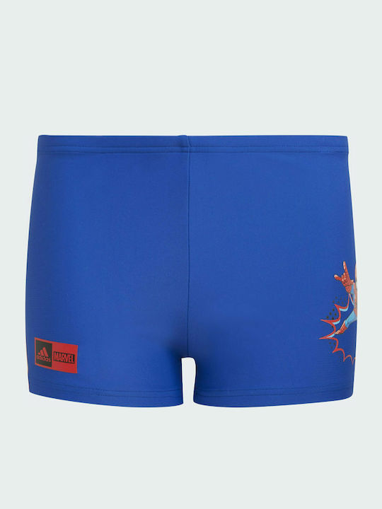adidas Marvel Superhero Swim Briefs Kids Swimwear Swim Shorts Blue