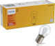 Philips Λάμπα Αυτοκινήτου & Μοτοσυκλέτας P21W-BA15S-1156 12V 21W 1τμχ