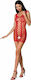 Passion BS073 Sexy Babydoll Κόκκινο
