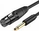 Ugreen AV131 XLR female to 6.3mm male 2m Cable (20719)