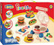 Luna Plasticine - Game Burger Machine with Tools for 3+ Years