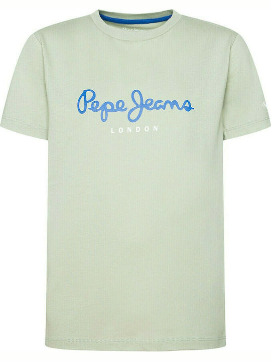 Pepe Jeans Kinder-T-Shirt Khaki Art