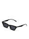 AV Sunglasses Karen Women's Sunglasses with Black Plastic Frame and Polarized Lens
