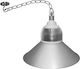 Adeleq Commercial Bell Light 80W Natural White 6400lm with Built-in LED White Ø45xH23cm