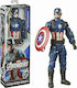 Φigură de acțiune Marvel Avengers Căpitanul America Titan Heroes Captain America pentru copii de 4+ ani 30cm cm