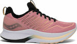 Saucony Endorphin Shift Γυναικεία Αθλητικά Παπούτσια Running Ροζ
