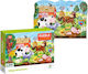 Kids Puzzle Animal Series: Village Adventures for 4++ Years 60pcs Dodo