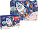 Kinderpuzzle Transport Series: Excursion Into Space für 3++ Jahre 30pcs Dodo