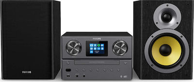 Philips Ηχοσύστημα 2 TAM8905 100W cu CD Player și Bluetooth Negru