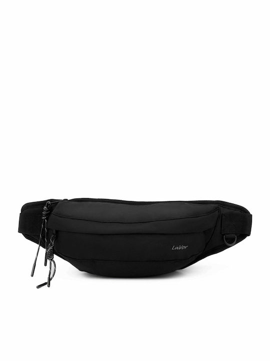 Lavor Herren Bum Bag Taille Schwarz