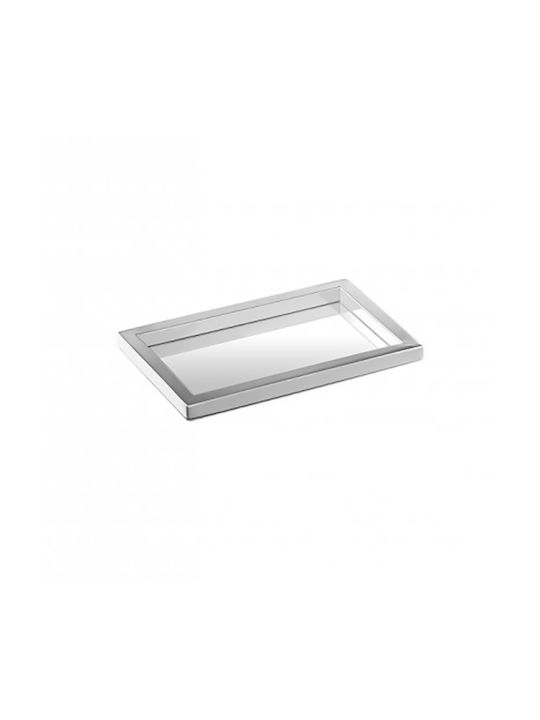 Sanco A03-0147 Metallic Soap Dish Wall Mounted Transparent