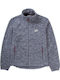 192.BW29.102A Fleece Women's Cardigan with Zipper in Grey Color