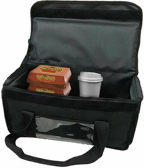 Dianomiki Food Delivery Bag 34lt 45x30x25cm Black
