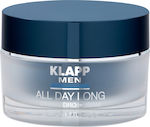 Klapp All Day Moisturizing 24h Day Cream for Men Suitable for All Skin Types with Hyaluronic Acid 50ml