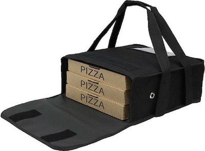 Διανομική Geantă Izotermică Transport Pizza cu Capacitate 33lt 40x40x21cm. Neagră