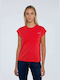 Pepe Jeans Damen T-shirt Rot