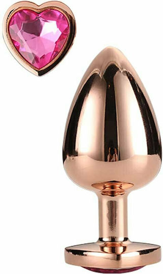 Dream Toys Gleaming Love Gold Plug Anal Plug Small Gold 7.1cm