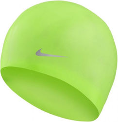 Nike Solid Σκουφάκι Κολύμβησης Παιδικό από Σιλικόνη Πράσινο