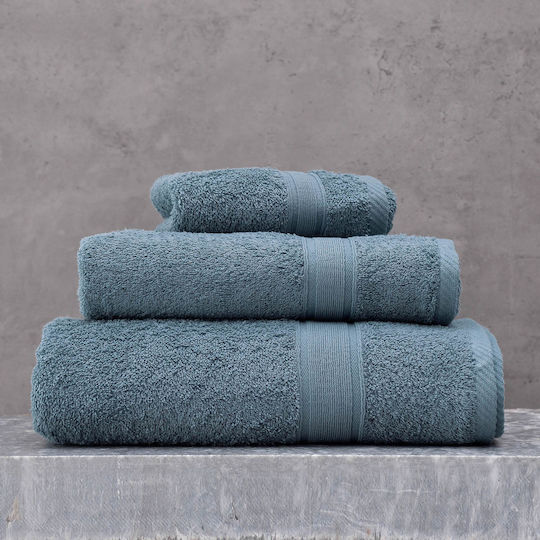 Rythmos Hand Towel Illusion 30x50cm Denim Weight 480gr/m²