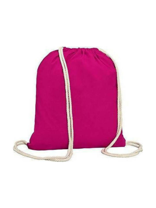 Ubag Denver Βαμβακερή Τσάντα για Ψώνια σε Φούξια χρώμα