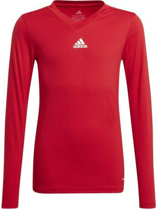 adidas Παιδική Μπλούζα Μακρυμάνικη Κόκκινη TEAM...