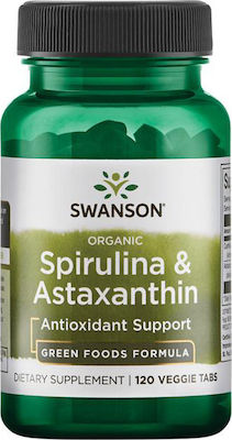 Swanson Spirulina & Astaxanthin 120 veg. caps