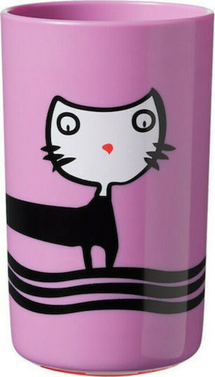 Tommee Tippee Παιδικό Ποτηράκι "No Knock" από Πλαστικό Μωβ 190ml για 18m+