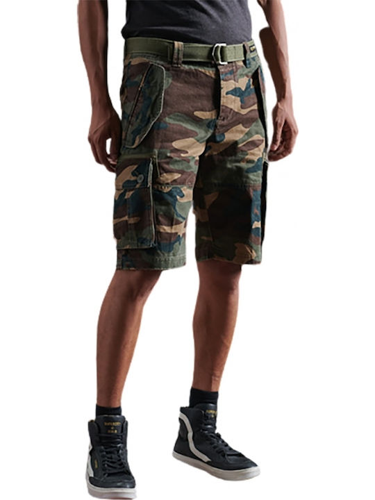 Superdry Core Heavy Ανδρική Βερμούδα Cargo Χακί