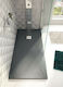 Karag Rectangular Artificial Stone Shower Cemen...