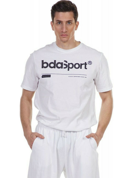 Body Action Ανδρικό T-shirt Λευκό Με Στάμπα