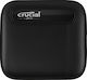 Crucial X6 USB 3.1 / USB-C Externe SSD 500GB 2.5" Schwarz