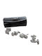 Aviator AVJ3816 Butoni din Argint