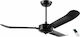 Eglo HOI AN Ceiling Fan 137cm Matt Black