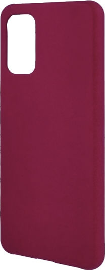 Senso Soft Touch Back Cover Σιλικόνης Μπορντό (Galaxy A72)