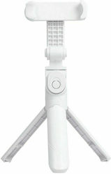 SSTR-12 Selfie Stick Cell Phone Tripod with Bluetooth White