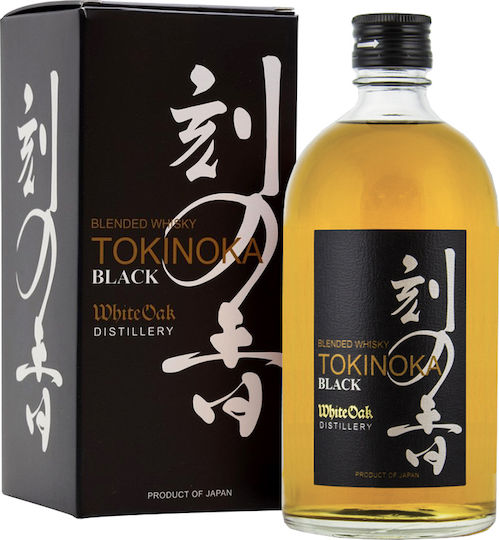 Tokinoka Black Gift Box Blended Malt Whisky Japan in a Box 50% 500ml
