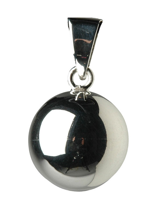 Babylonia Bola Charm Εγκυμοσύνης από Ασήμι με Προσωποποίηση