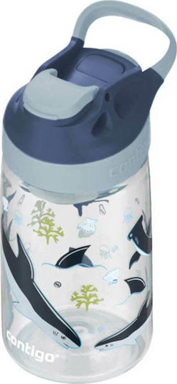 Contigo Gizmo Sip Детска Бутилка за Вода Пластмасов Non Spill Син 420ml